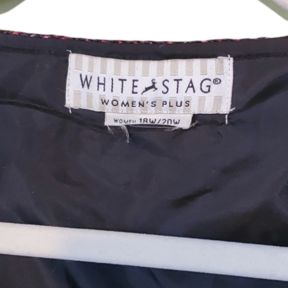 White Stagg Vintage Patchwork Lined Jacket. - image 5